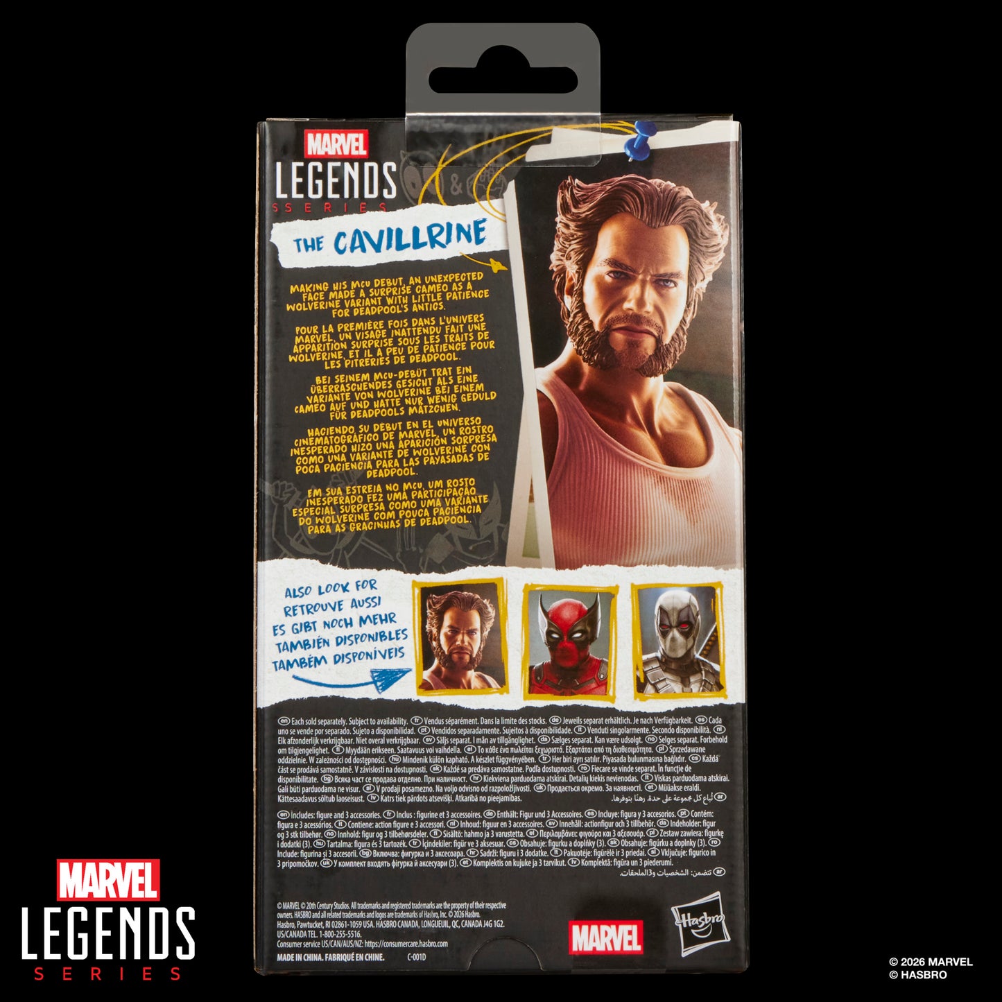 Marvel Legends Series The Cavillrine, Marvel Studios' Deadpool & Wolverine