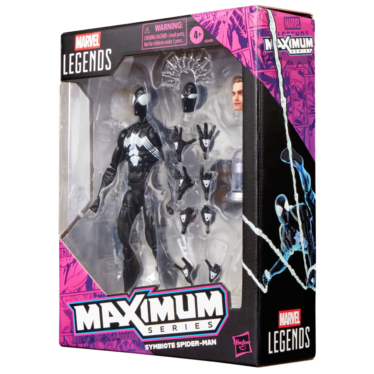 Marvel Legends Maximum Series Symbiote Spider-Man Action Figure