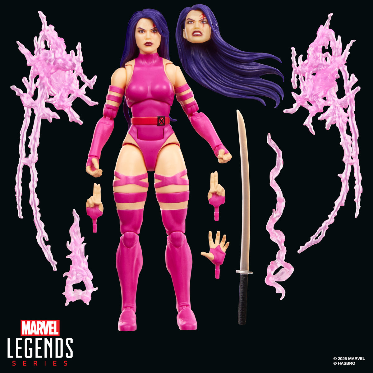 Marvel Legends Series Marvel Games Wolverine vs Psylocke