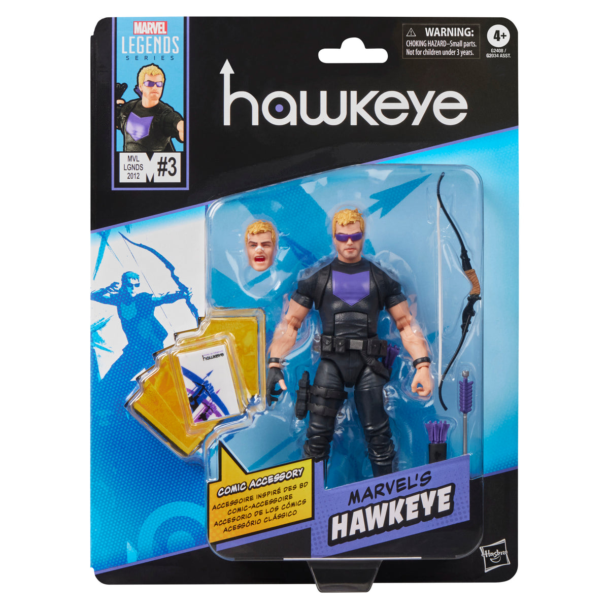Marvel Legends 6" Figures - Hawkeye #3 (2012 Comics) - Marvel's Hawkeye