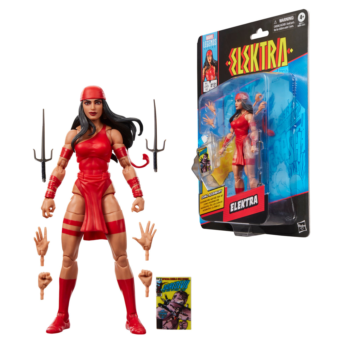 Marvel Legends 6" Figures - Daredevil #181 (1982 Comics) - Elektra