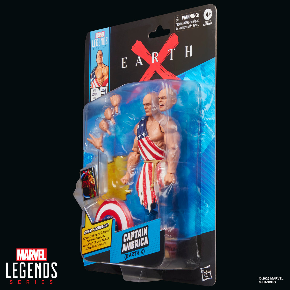 Marvel Legends 6" Figures - Earth X (Comic Miniseries) - Captain America (Earth X)