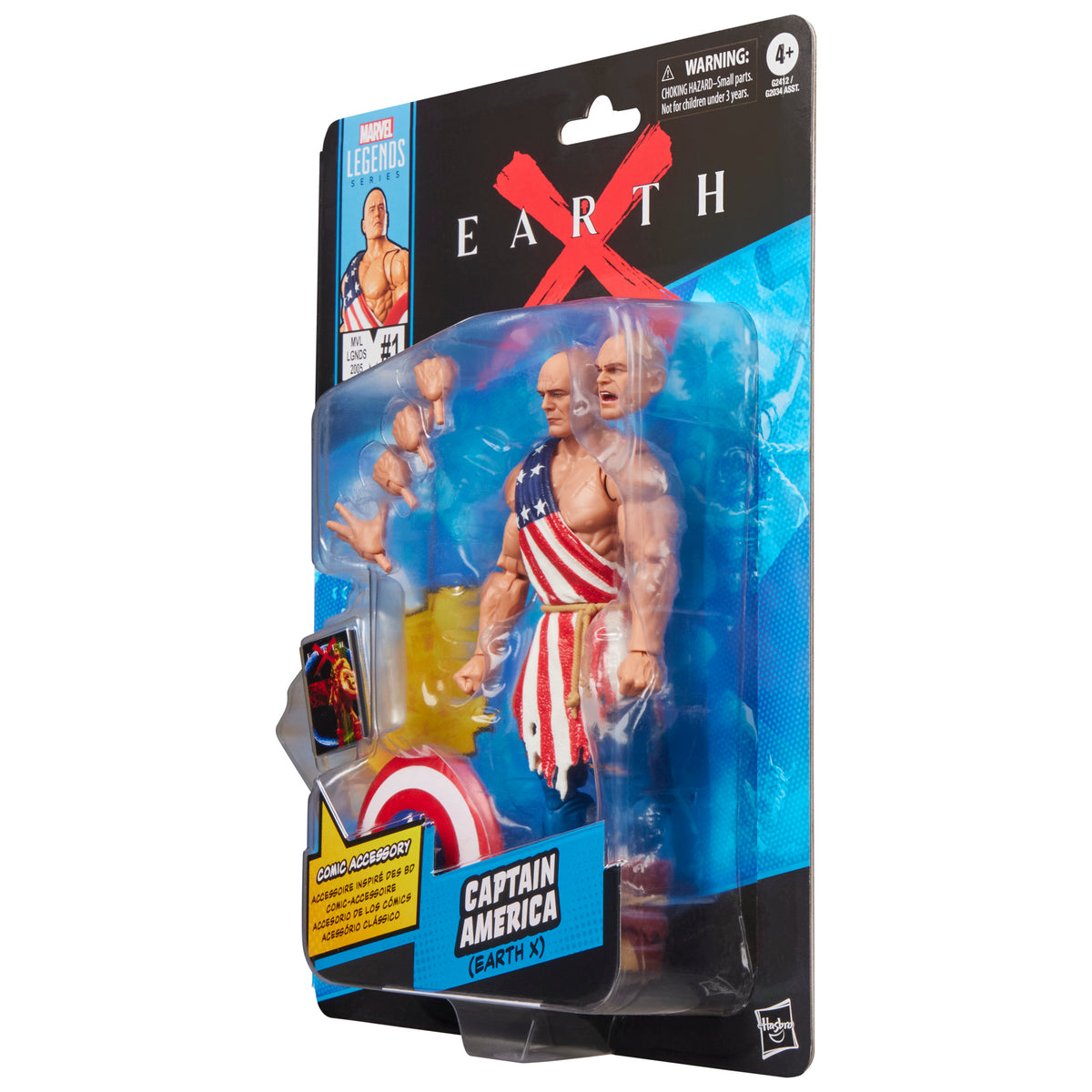 Marvel Legends 6" Figures - Earth X (Comic Miniseries) - Captain America (Earth X)