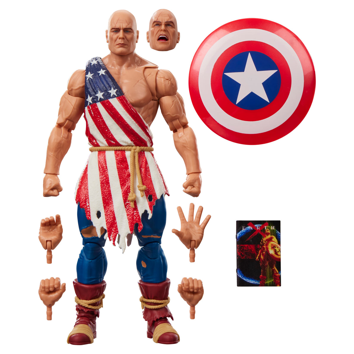 Marvel Legends 6" Figures - Earth X (Comic Miniseries) - Captain America (Earth X)
