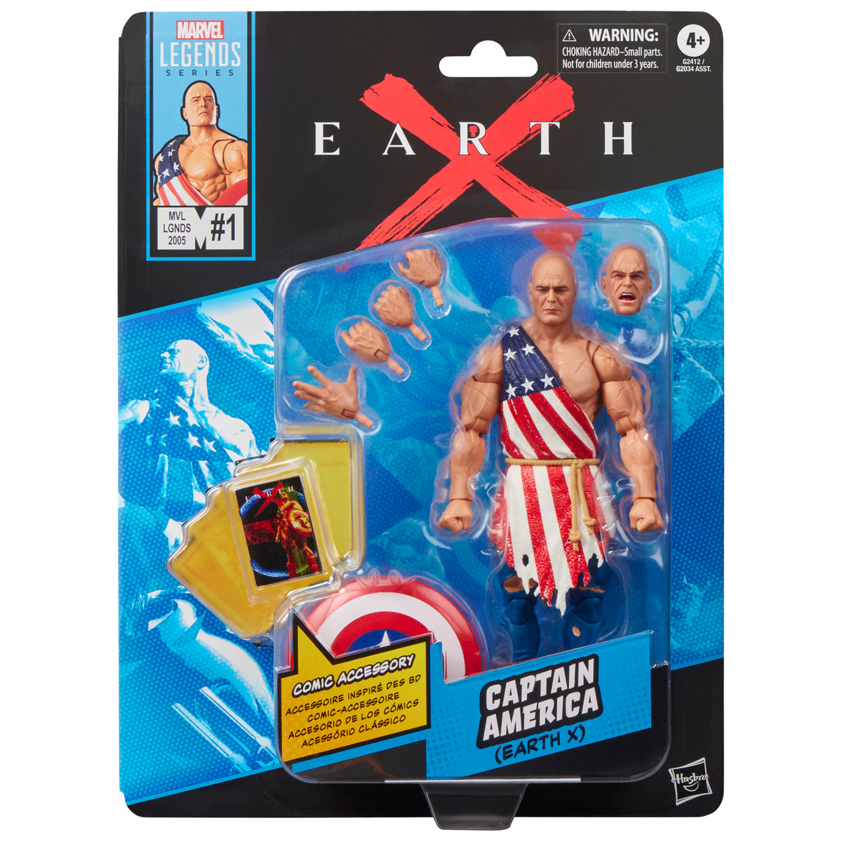 Marvel Legends 6" Figures - Earth X (Comic Miniseries) - Captain America (Earth X)