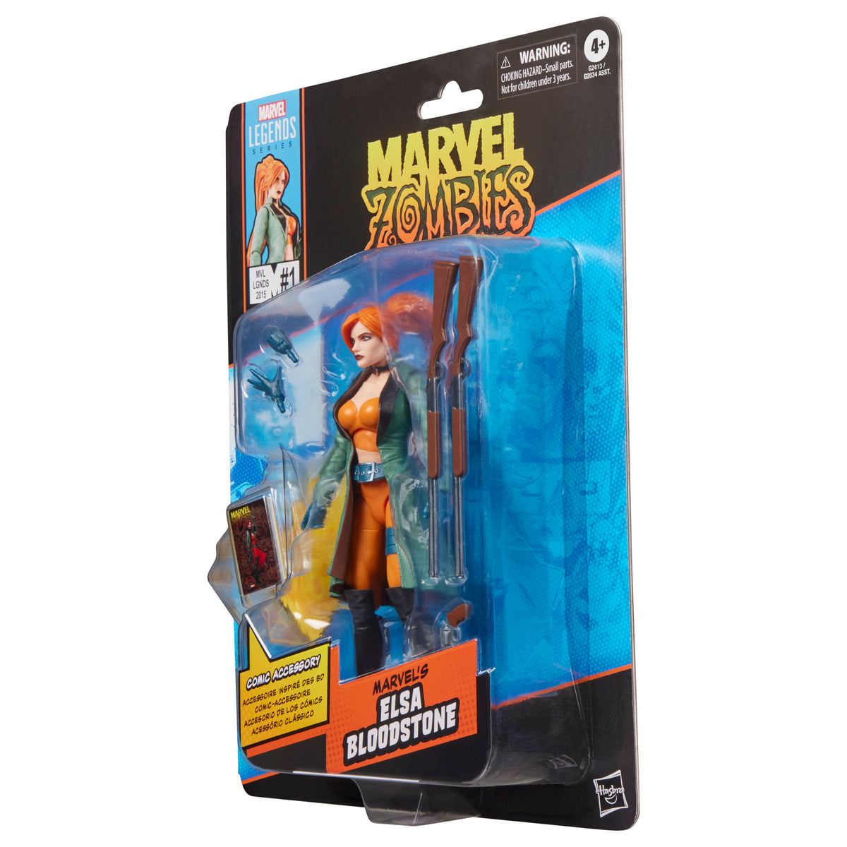Marvel Legends 6" Figures - Marvel Zombies #1 (2015 Comics) - Marvel's Elsa Bloodstone