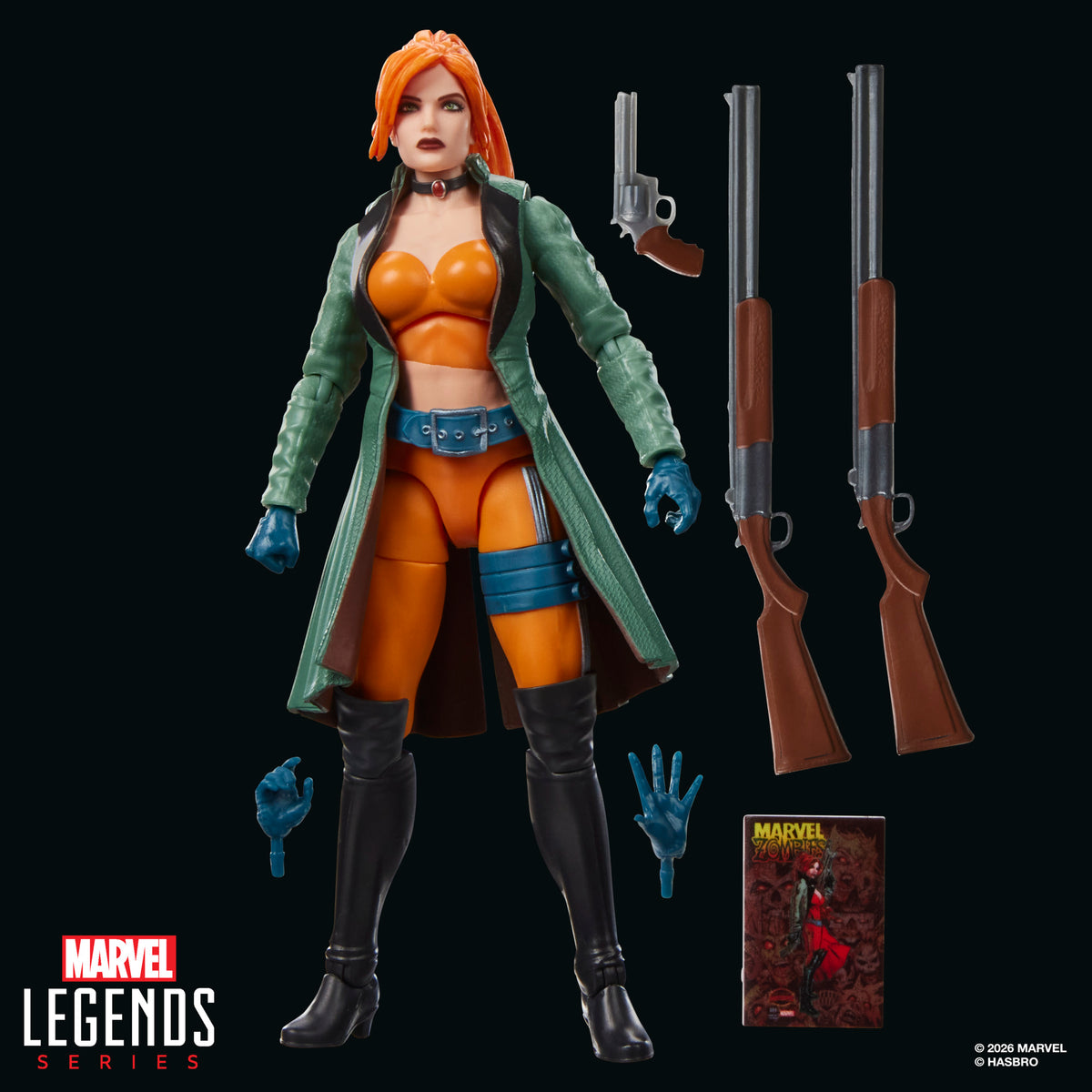 Marvel Legends 6" Figures - Marvel Zombies #1 (2015 Comics) - Marvel's Elsa Bloodstone