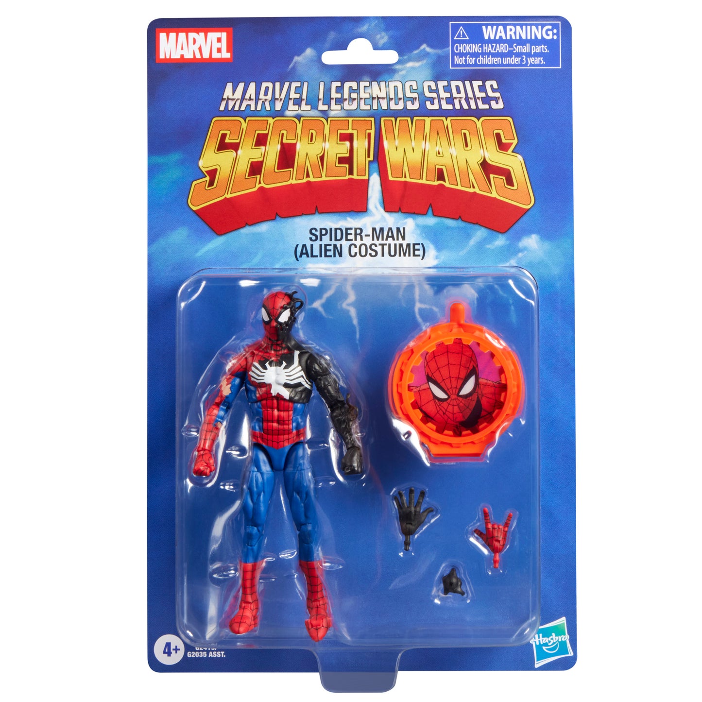 Marvel Legends Series Secret Wars Spider-Man (Alien Costume)