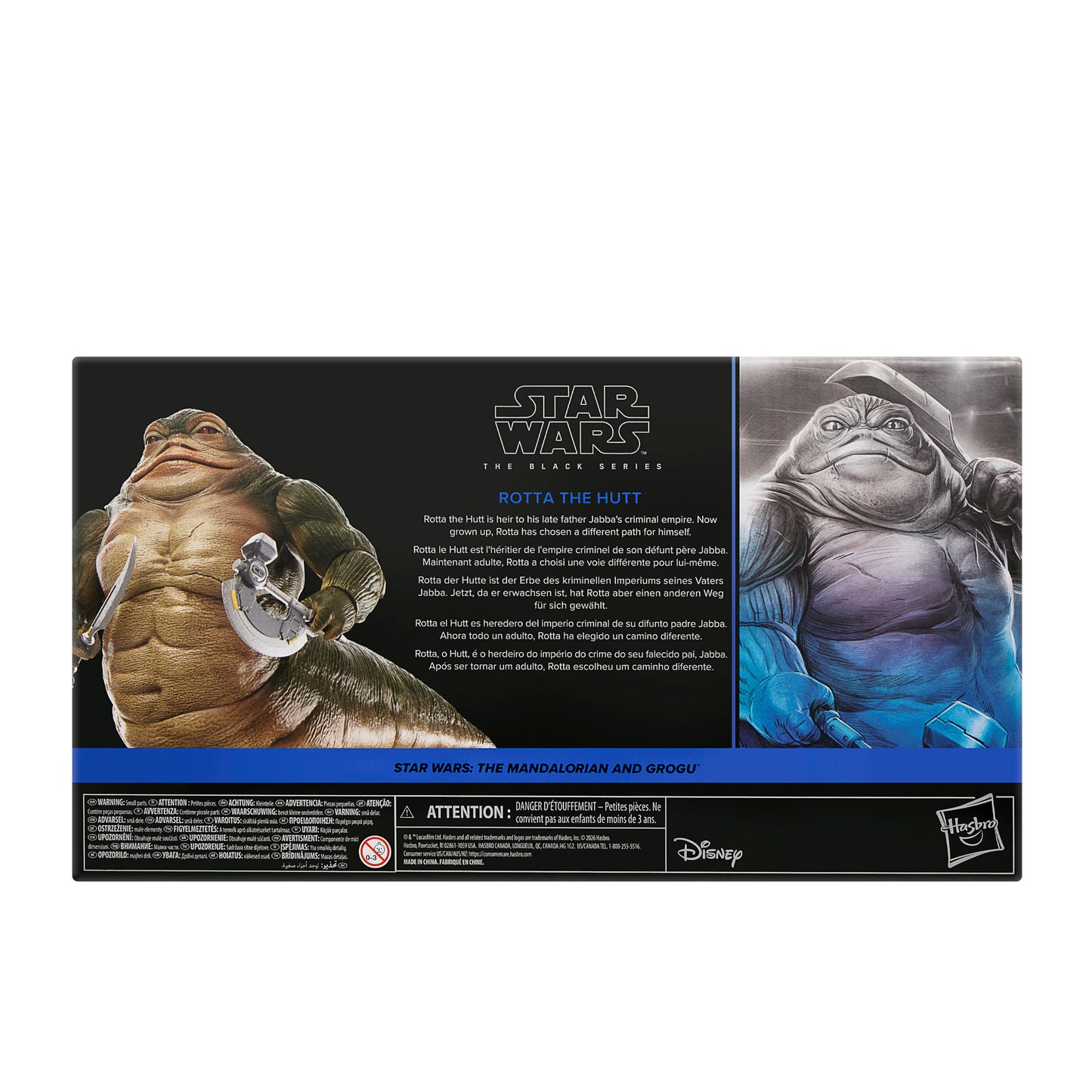 STAR WARS The Black Series Rotta the Hutt, STAR WARS: The Mandalorian & Grogu