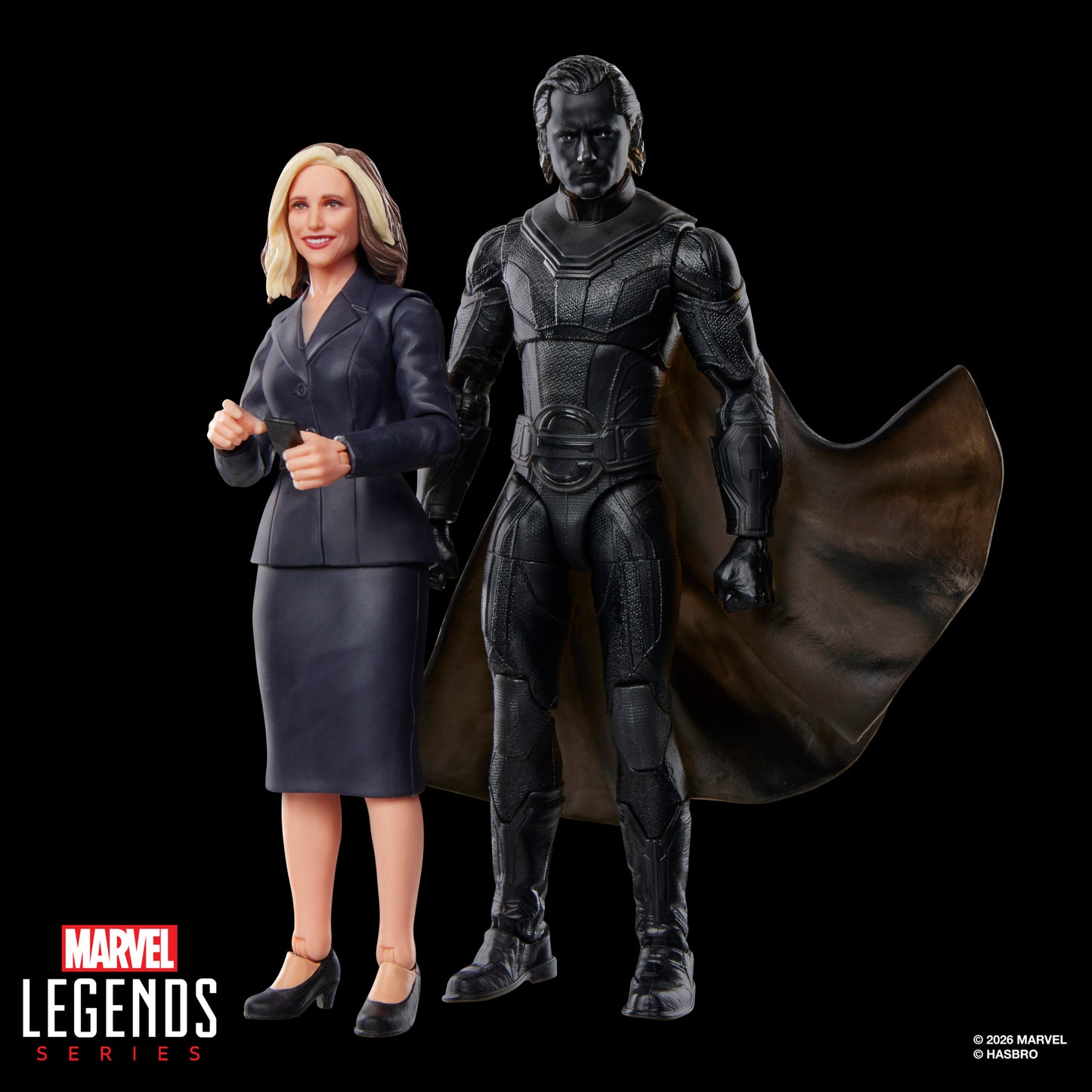 Marvel Legends Series Valentina Allegra de Fontaine and Marvel's The Void Action Figures