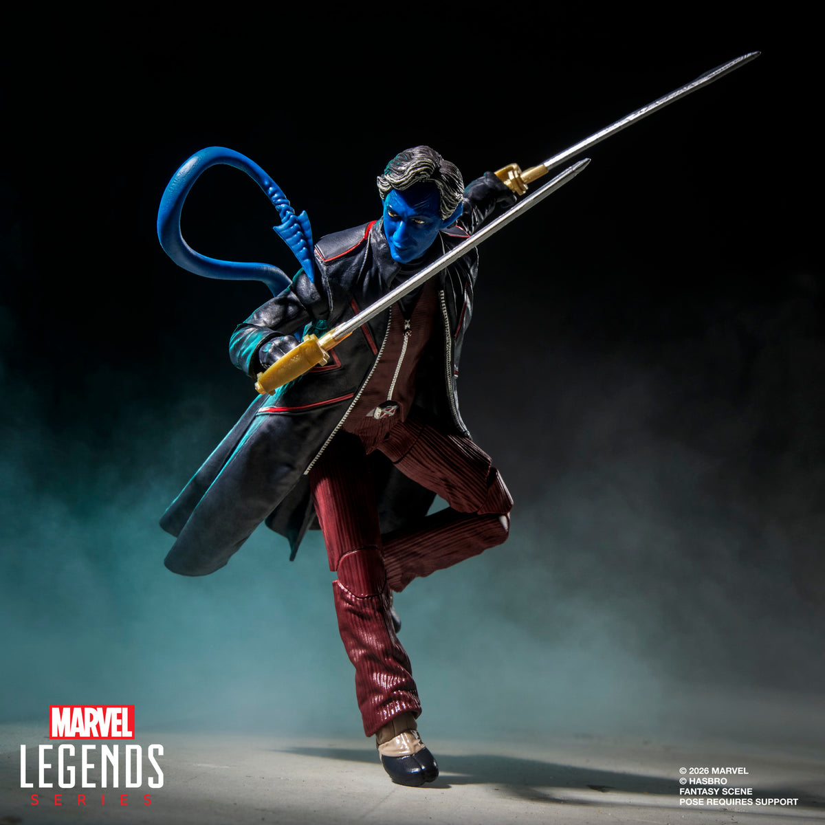 Avengers: Doomsday Marvel Legends Nightcrawler 6-Inch Action Figure