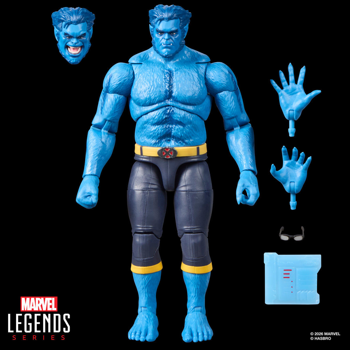 Avengers: Doomsday Marvel Legends Beast 6-Inch Action Figure