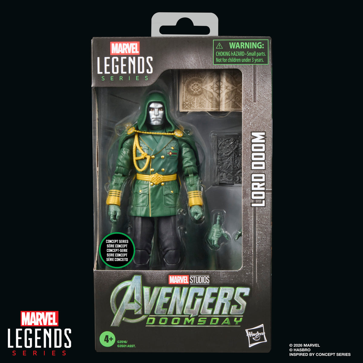 Avengers: Doomsday Marvel Legends Lord Doom 6-Inch Action Figure