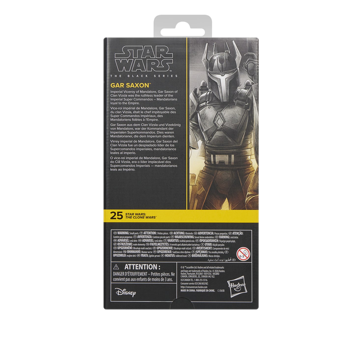 STAR WARS The Black Series Gar Saxon, STAR WARS: The Clone Wars™