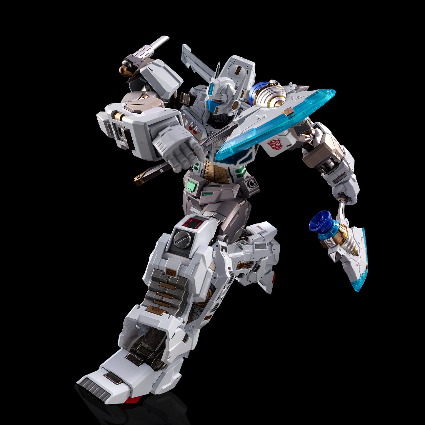Transformers Flame Toys Kuro Kara Kuri White Ultra Magnus Collectible Action Figure