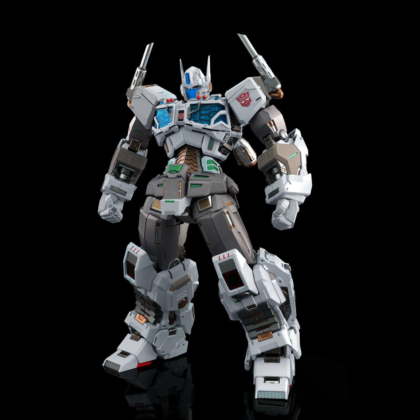 Transformers Flame Toys Kuro Kara Kuri White Ultra Magnus Collectible Action Figure