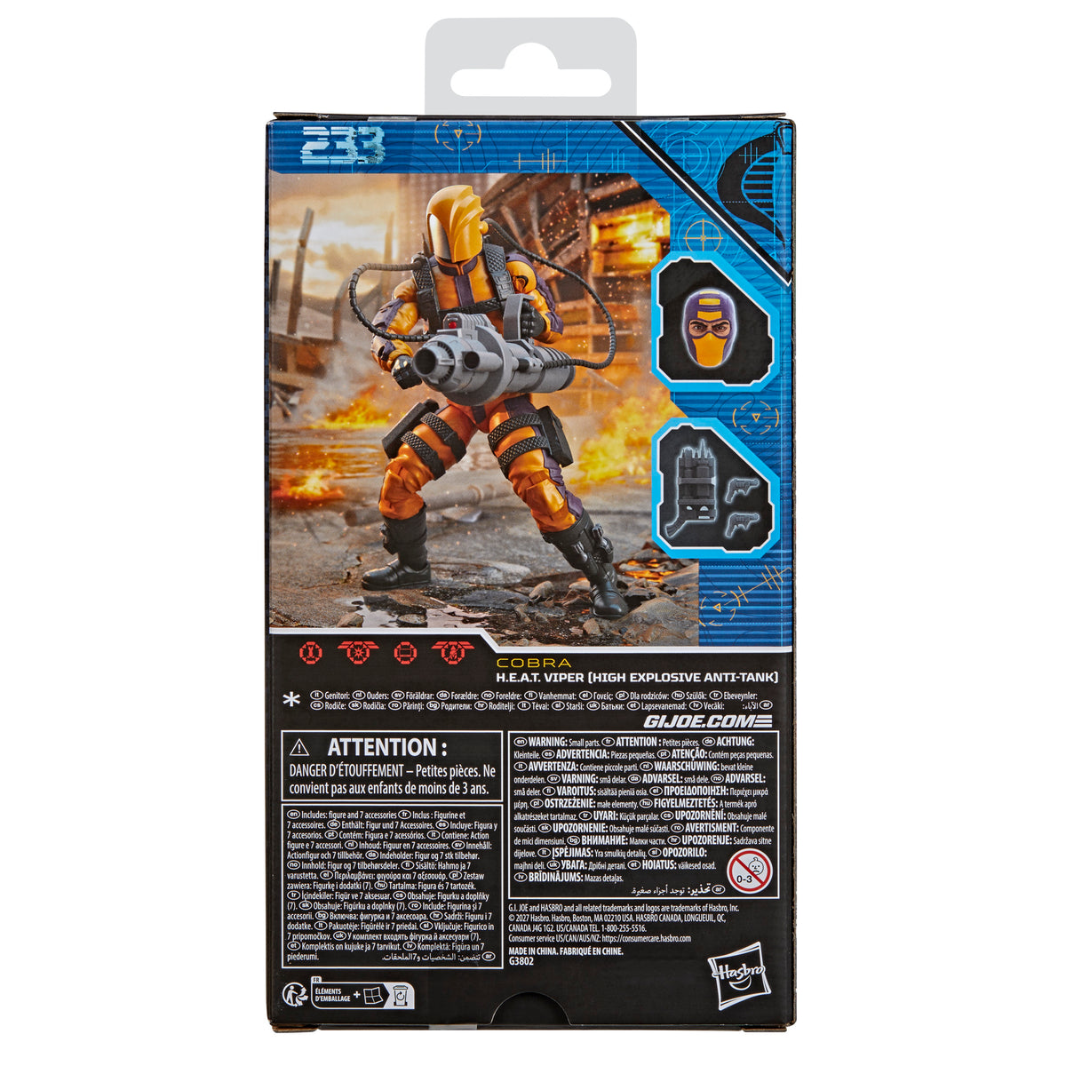 G.I. Joe Classified Series #233, H.E.A.T. Viper