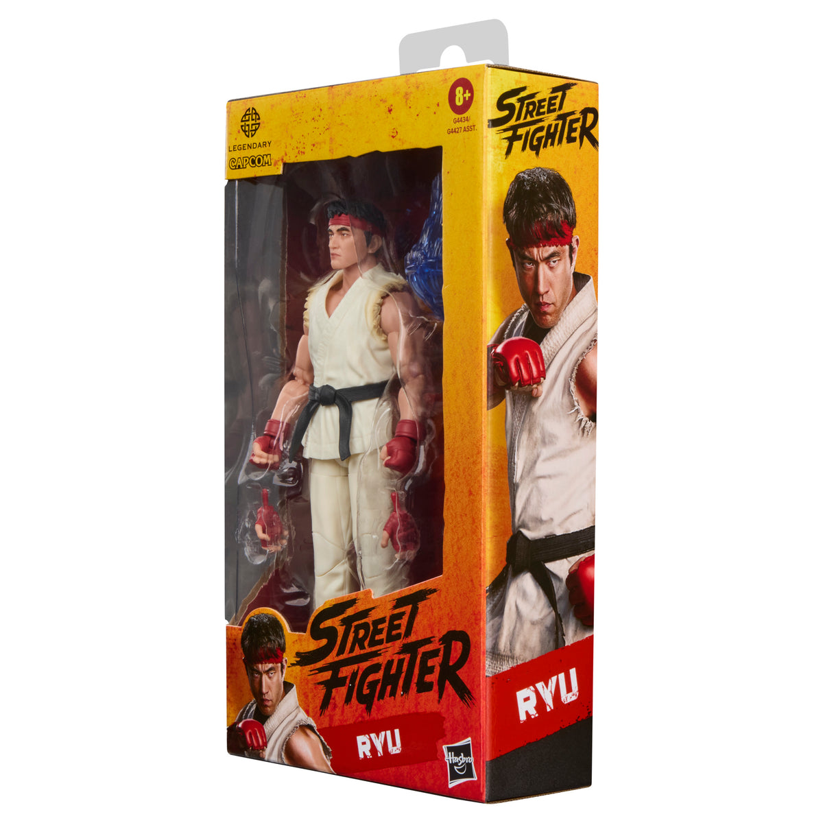 Street Fighter Ryu Action Figure, 6-Inch Scale