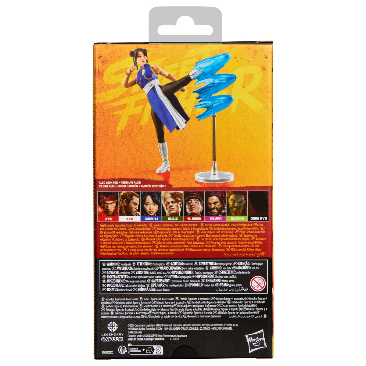 Street Fighter Chun-Li 6-Inch Action Figure