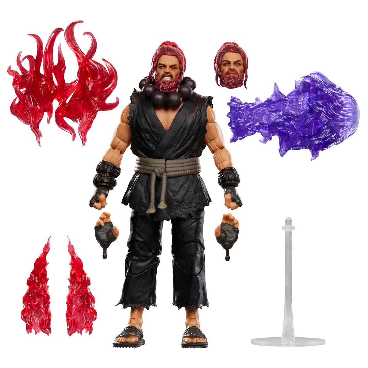 Street Fighter Akuma Action Figure, Deluxe 6-Inch Scale