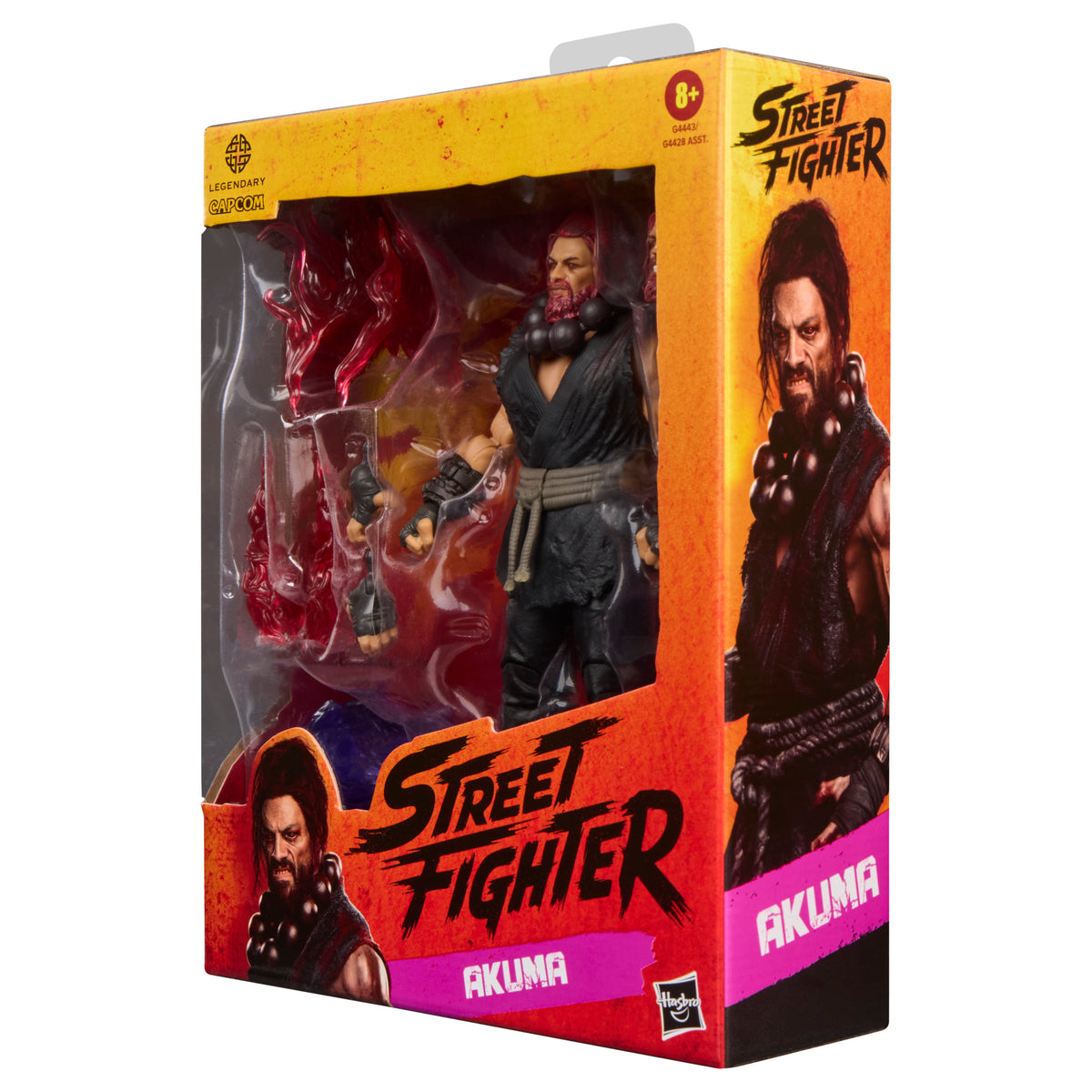 Street Fighter Akuma Action Figure, Deluxe 6-Inch Scale