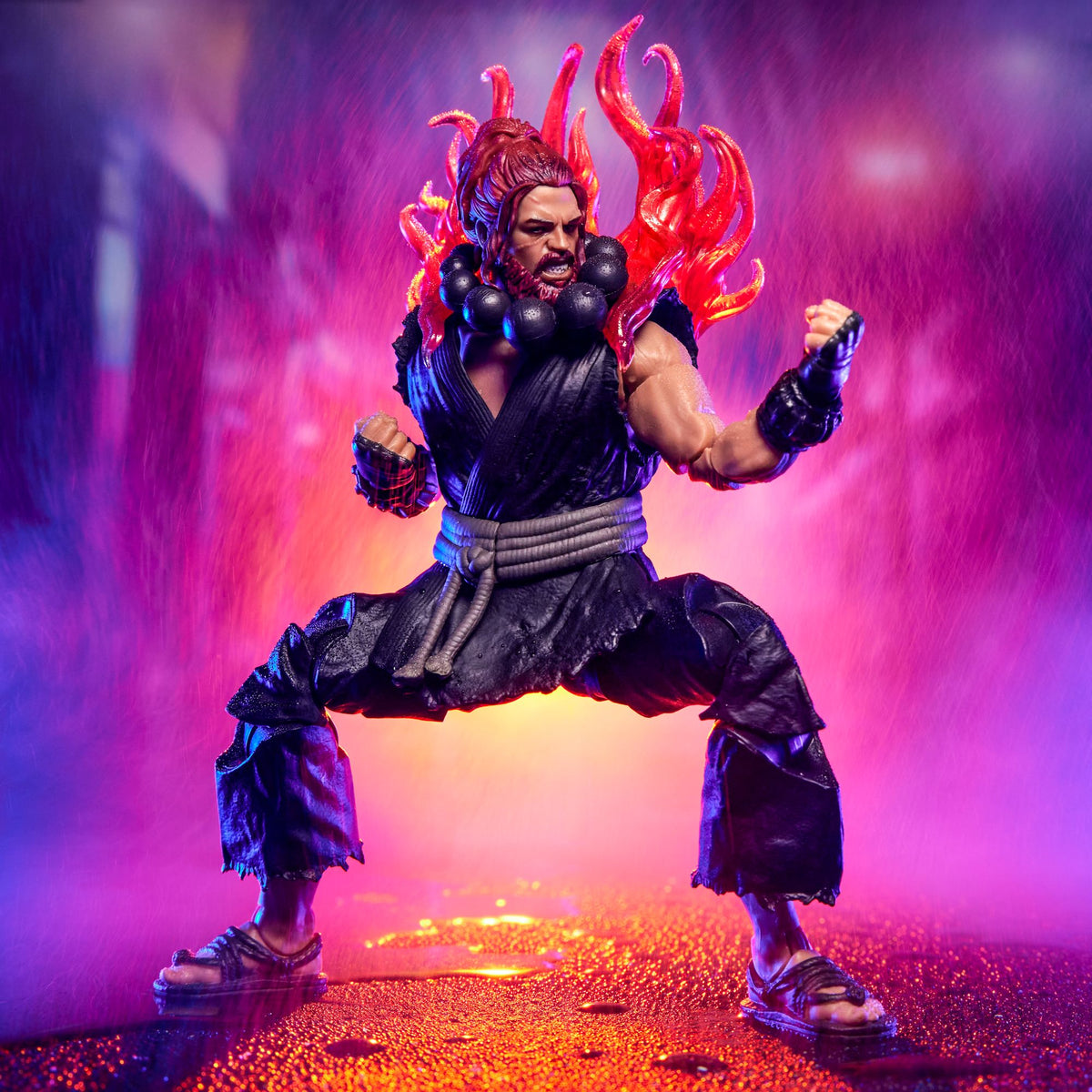 Street Fighter Akuma Action Figure, Deluxe 6-Inch Scale