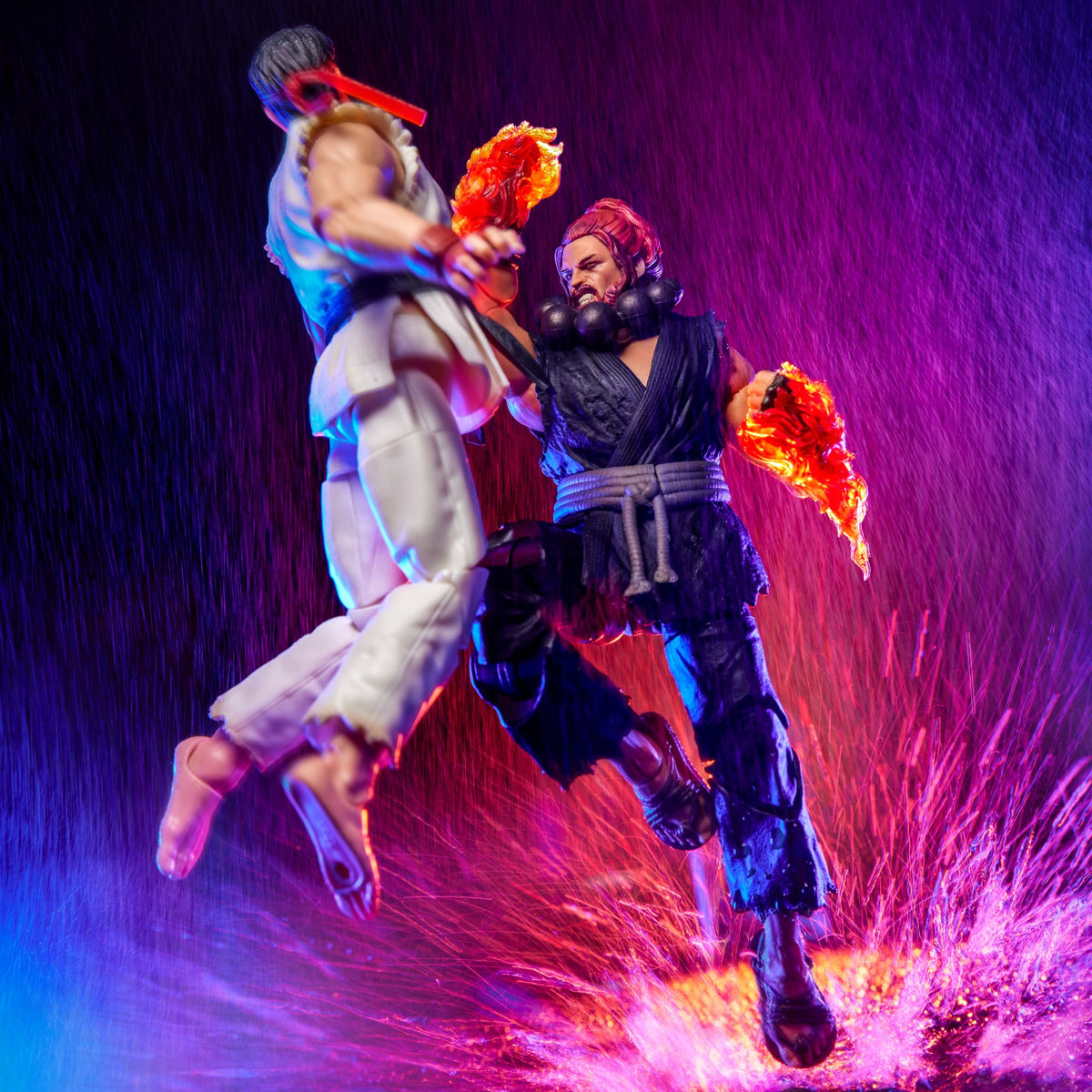 Street Fighter Akuma Action Figure, Deluxe 6-Inch Scale