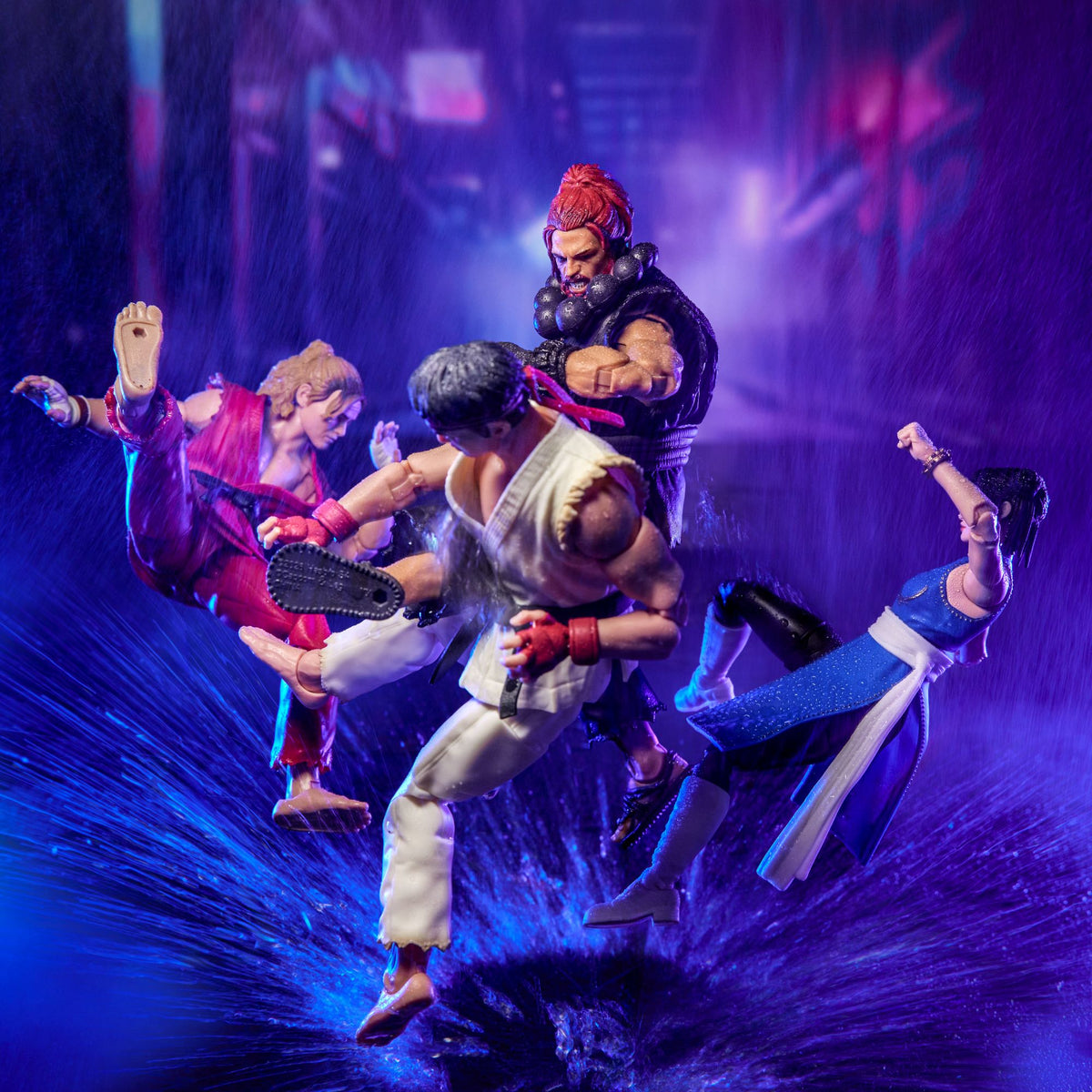 Street Fighter Akuma Action Figure, Deluxe 6-Inch Scale
