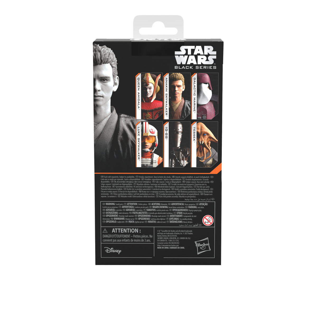 STAR WARS Black Series Anakin Skywalker (Padawan), Star Wars: Attack of the Clones