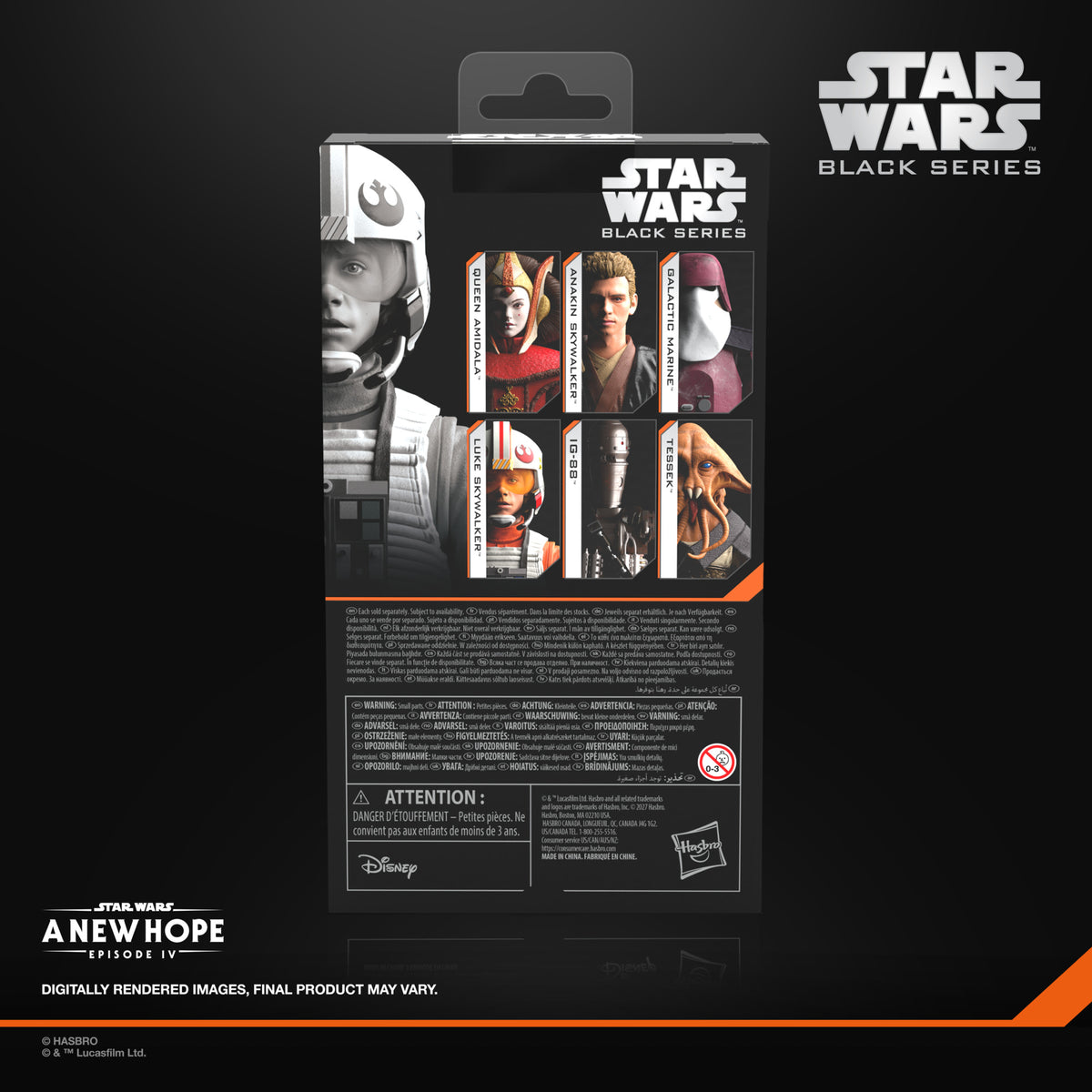 STAR WARS Black Series Luke Skywalker (X-Wing Pilot), Star Wars: A New Hope
