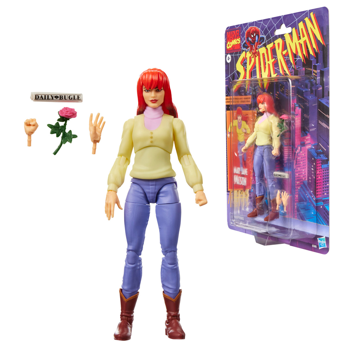 Marvel Legends Mary Jane Watson, Spider-Man Action Figure