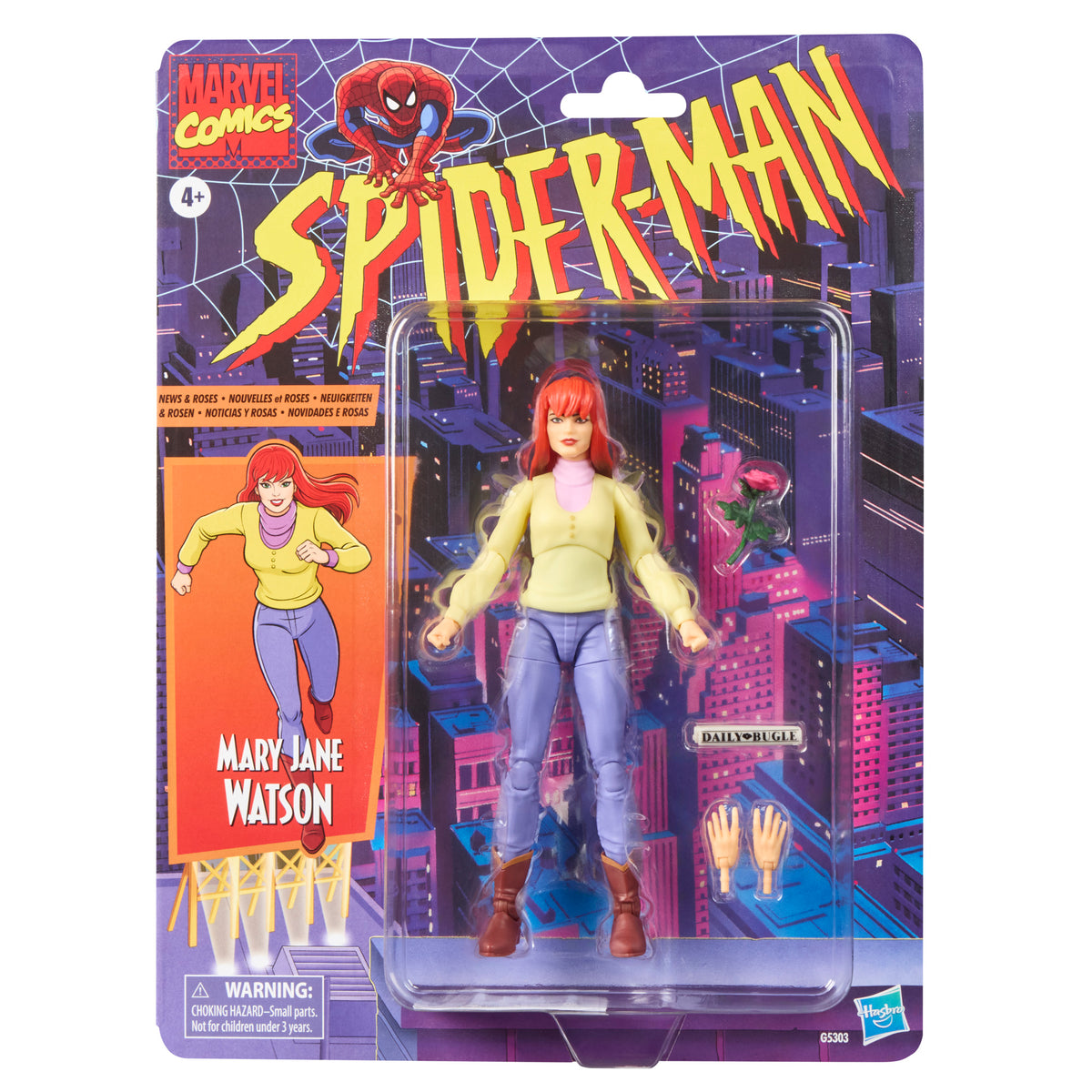Marvel Legends Mary Jane Watson, Spider-Man Action Figure