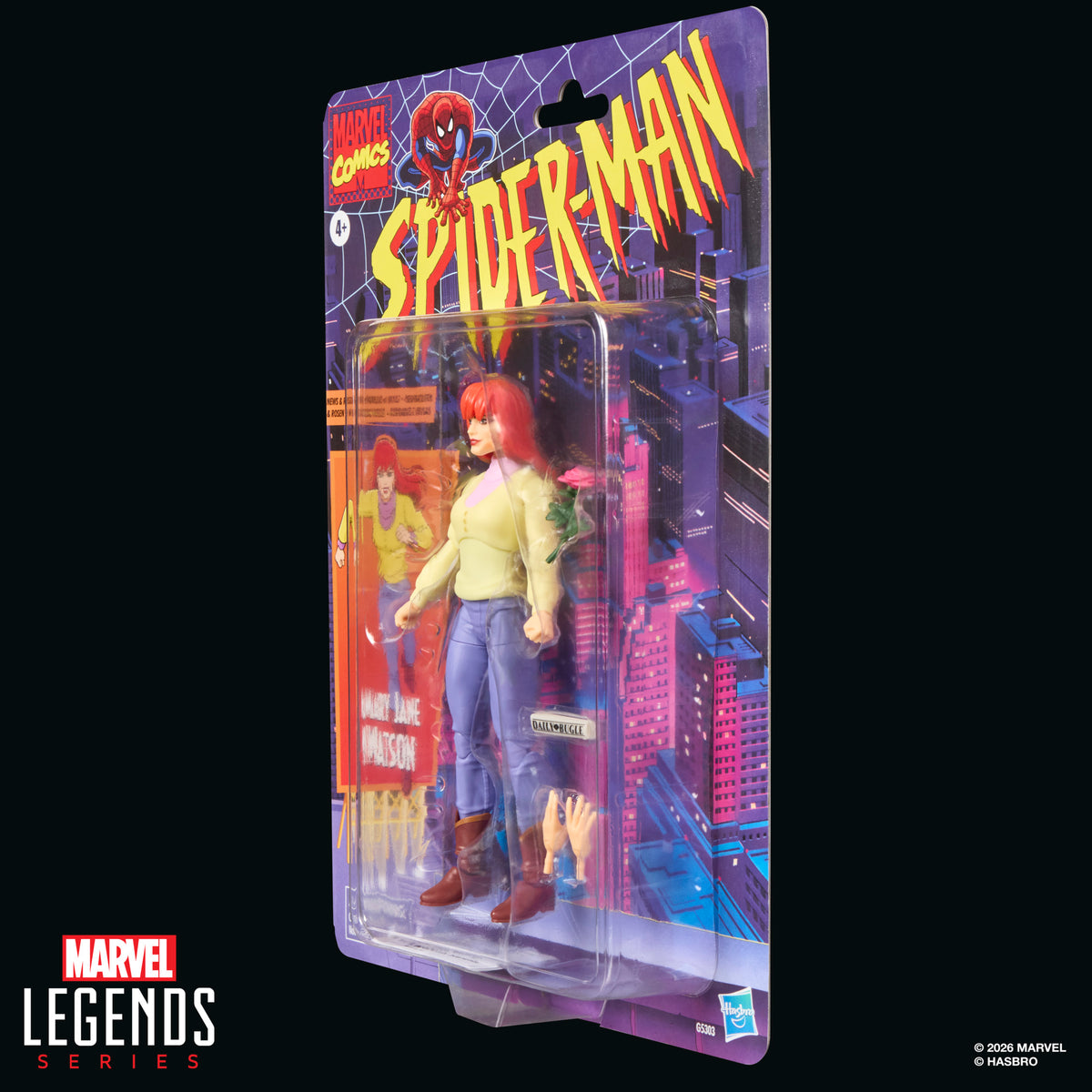 Marvel Legends Mary Jane Watson, Spider-Man Action Figure