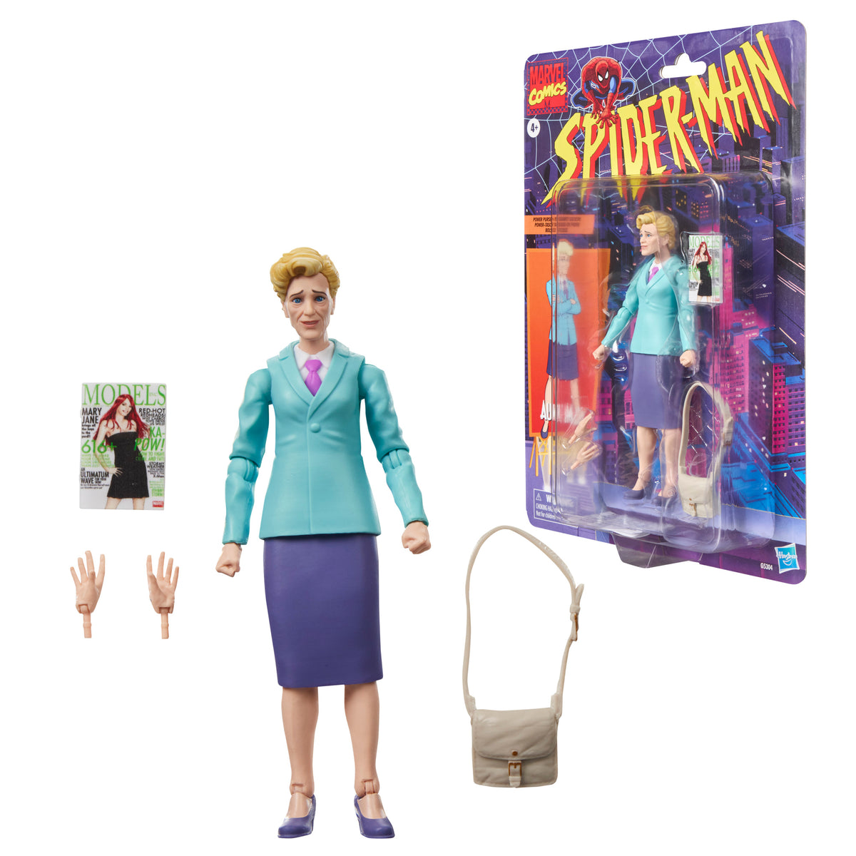 Marvel Legends Aunt May, Spider-Man Action Figure