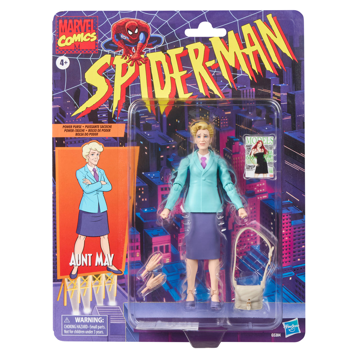 Marvel Legends Aunt May, Spider-Man Action Figure