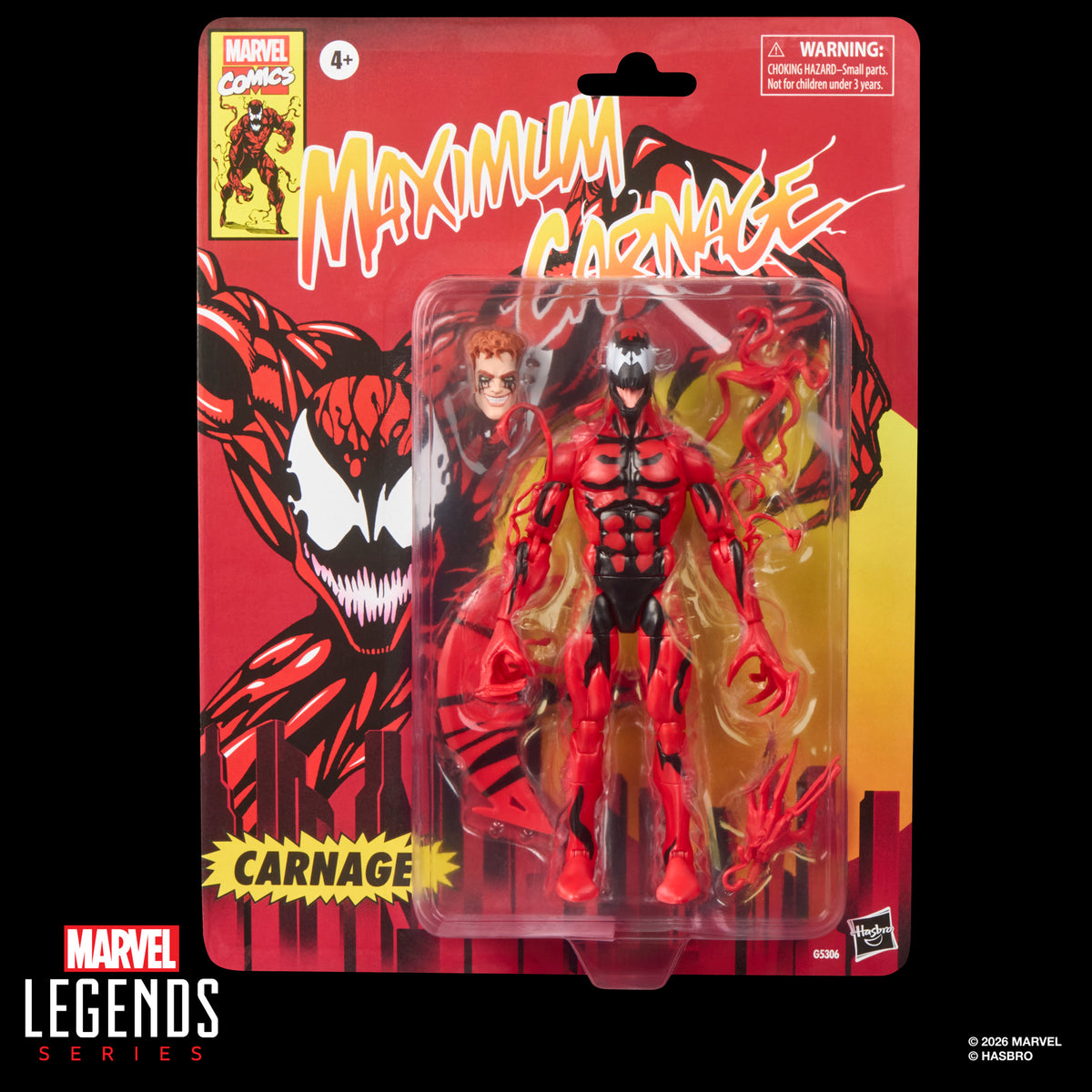 Marvel Legends Series Carnage, Spider-Man Action Figure