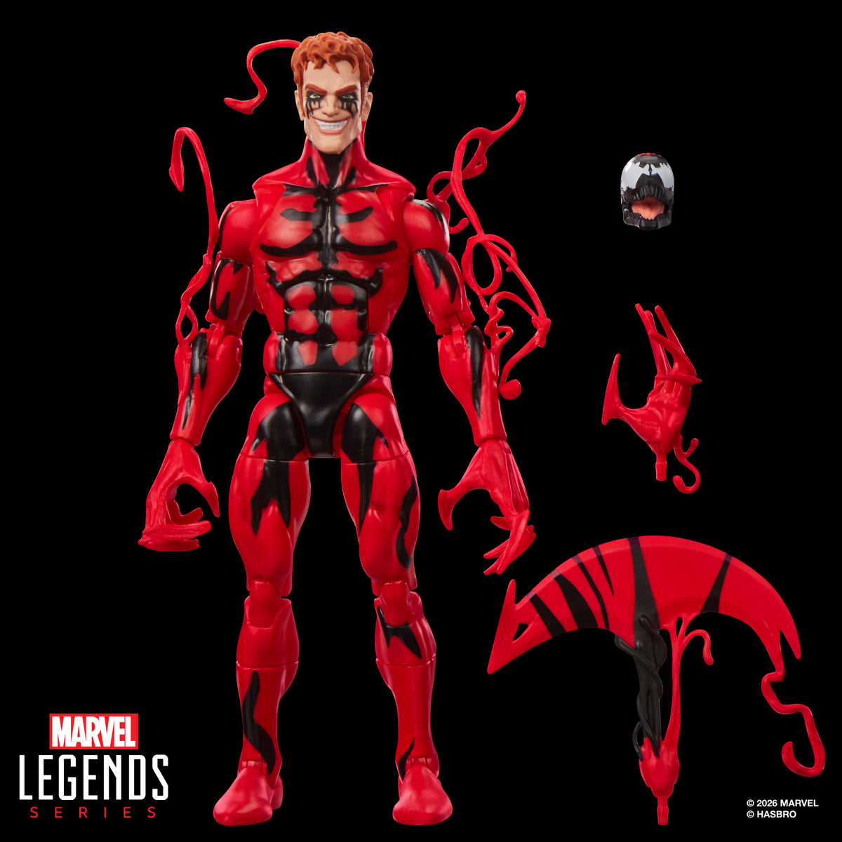 Marvel Legends Series Carnage, Spider-Man Action Figure