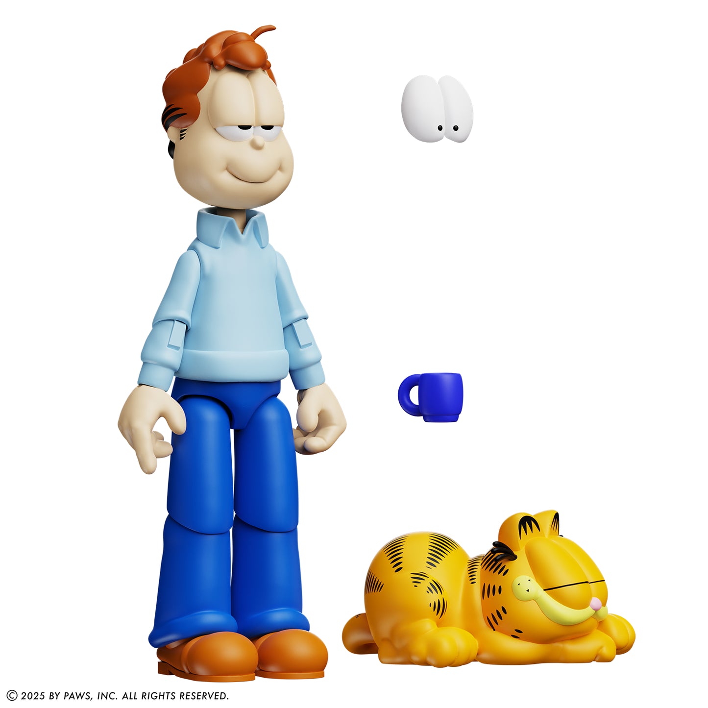 GARFIELD ARLENE / GARFIELD / JON X3 Action Figure SET