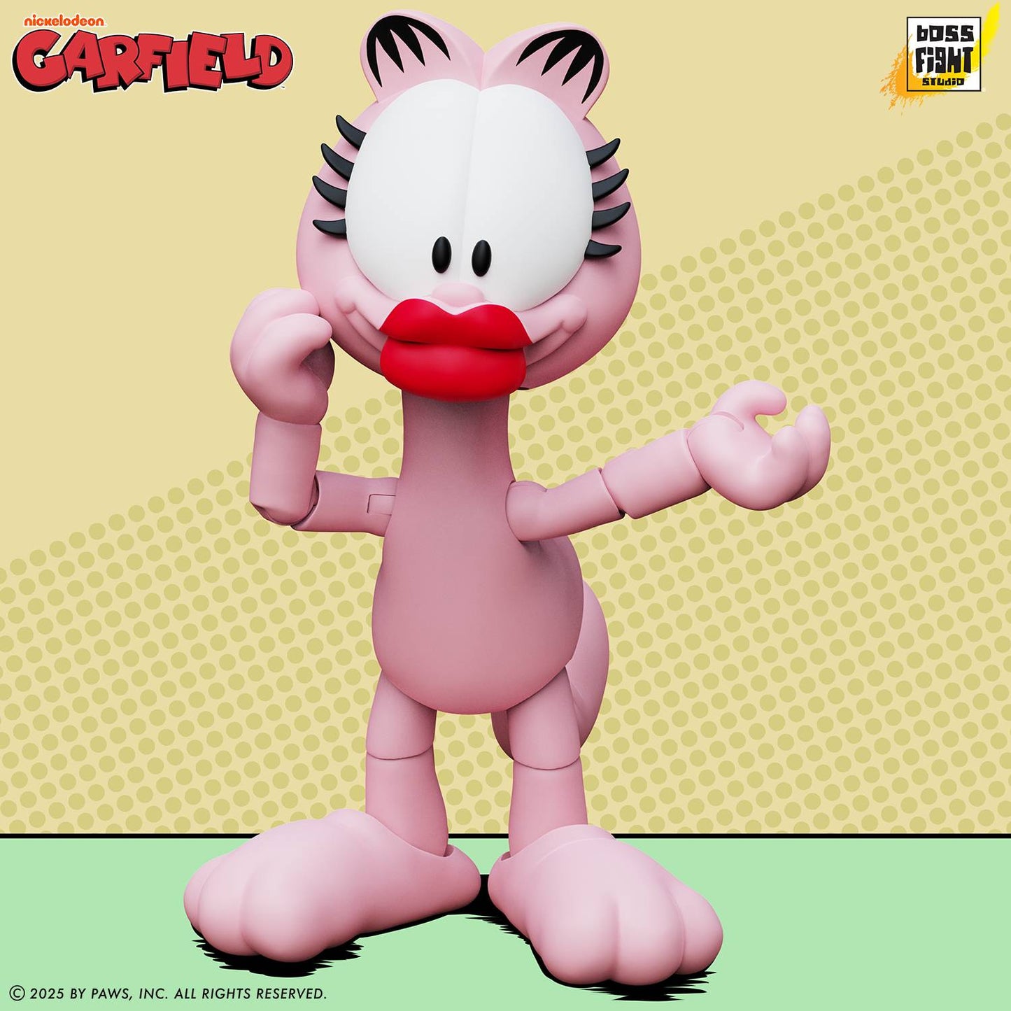 GARFIELD ARLENE / GARFIELD / JON X3 Action Figure SET
