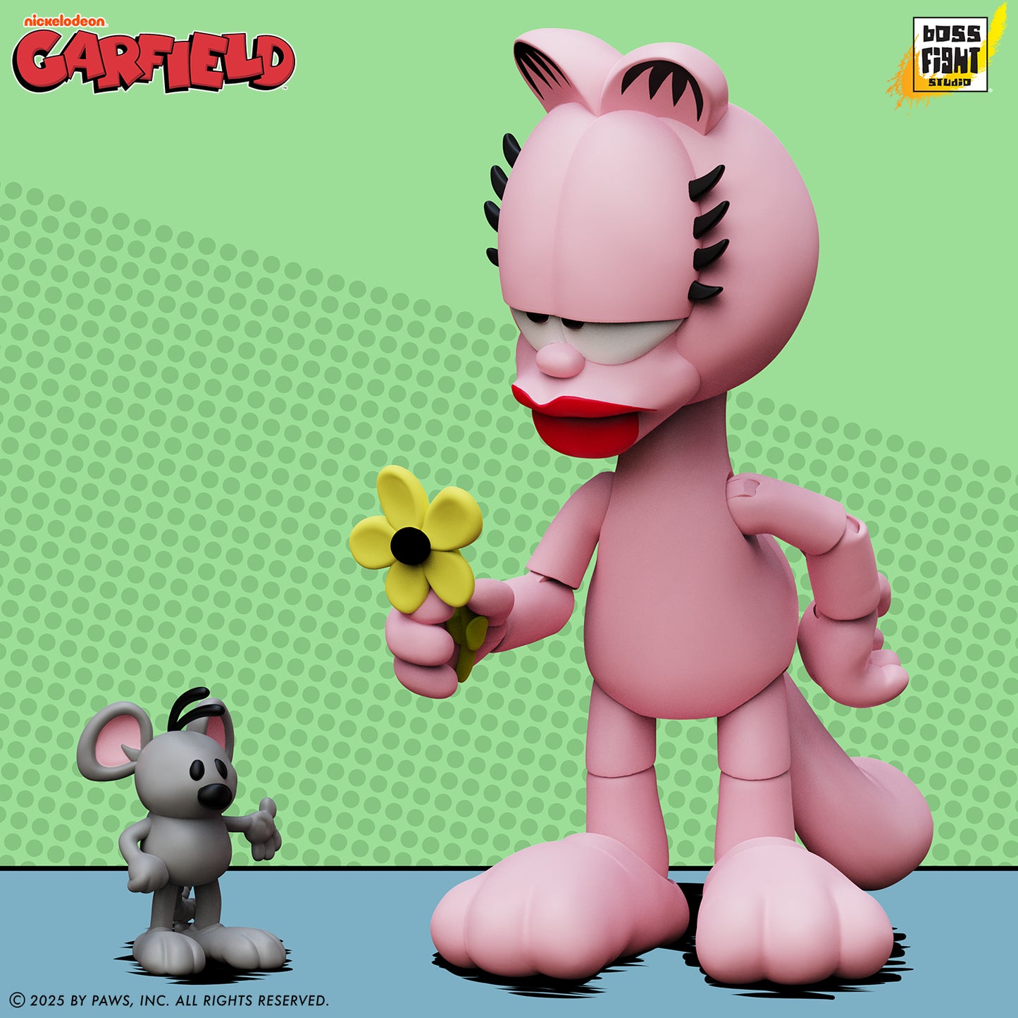 GARFIELD ARLENE / GARFIELD / JON X3 Action Figure SET