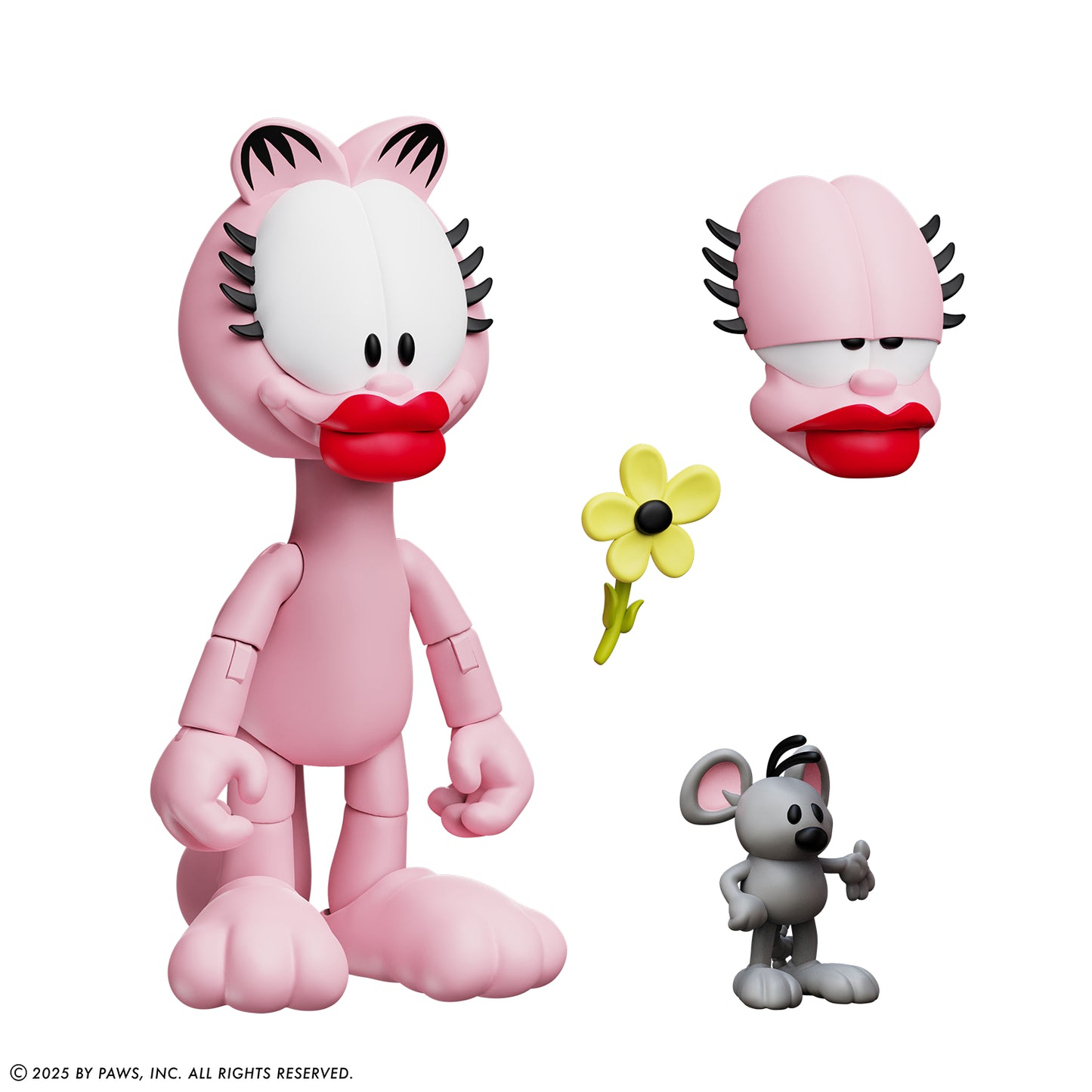 GARFIELD ARLENE / GARFIELD / JON X3 Action Figure SET
