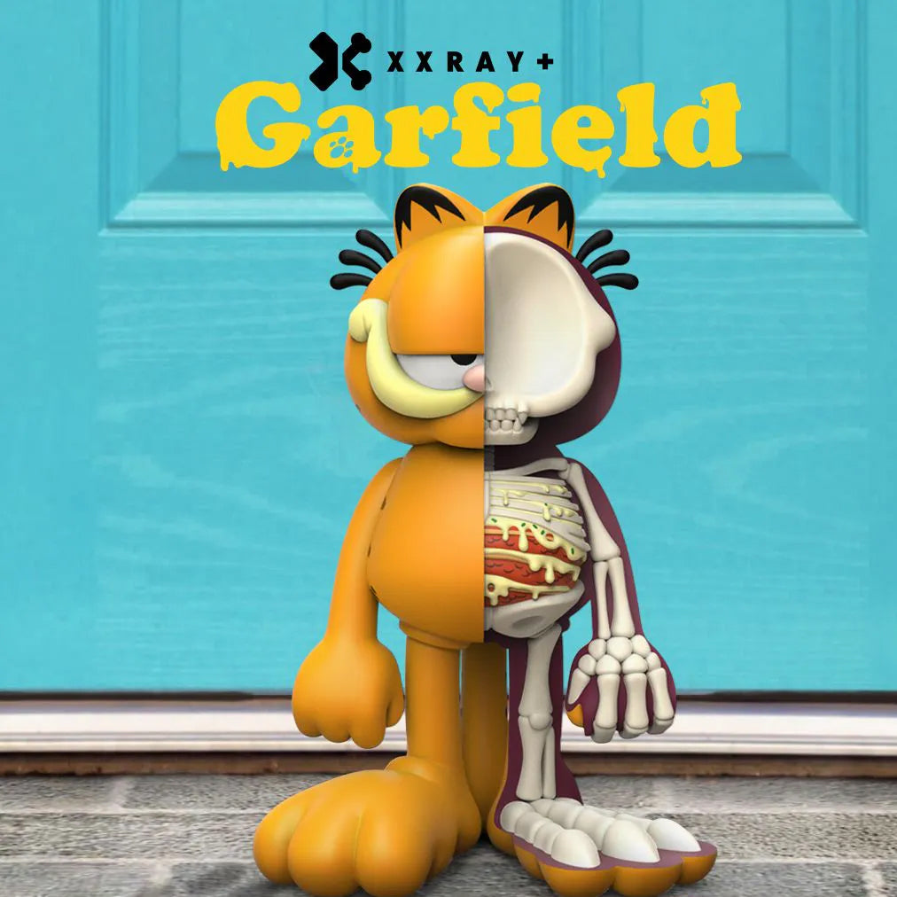 XXRAY PLUS GARFIELD 8IN VINYL FIGURE