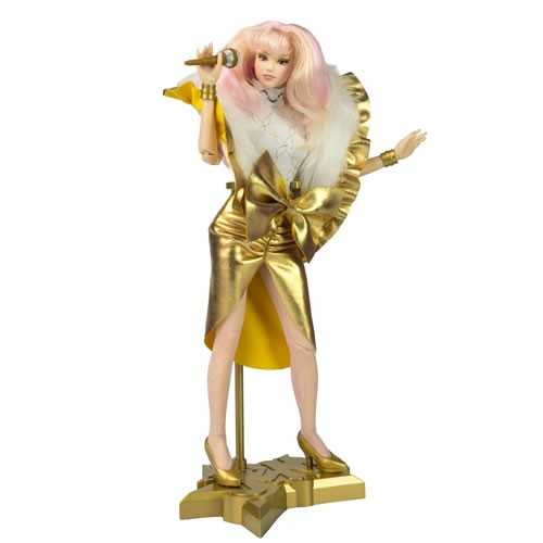 Jem And The Holograms Dolls - 12" Jem Glitter And Gold Fashion Doll