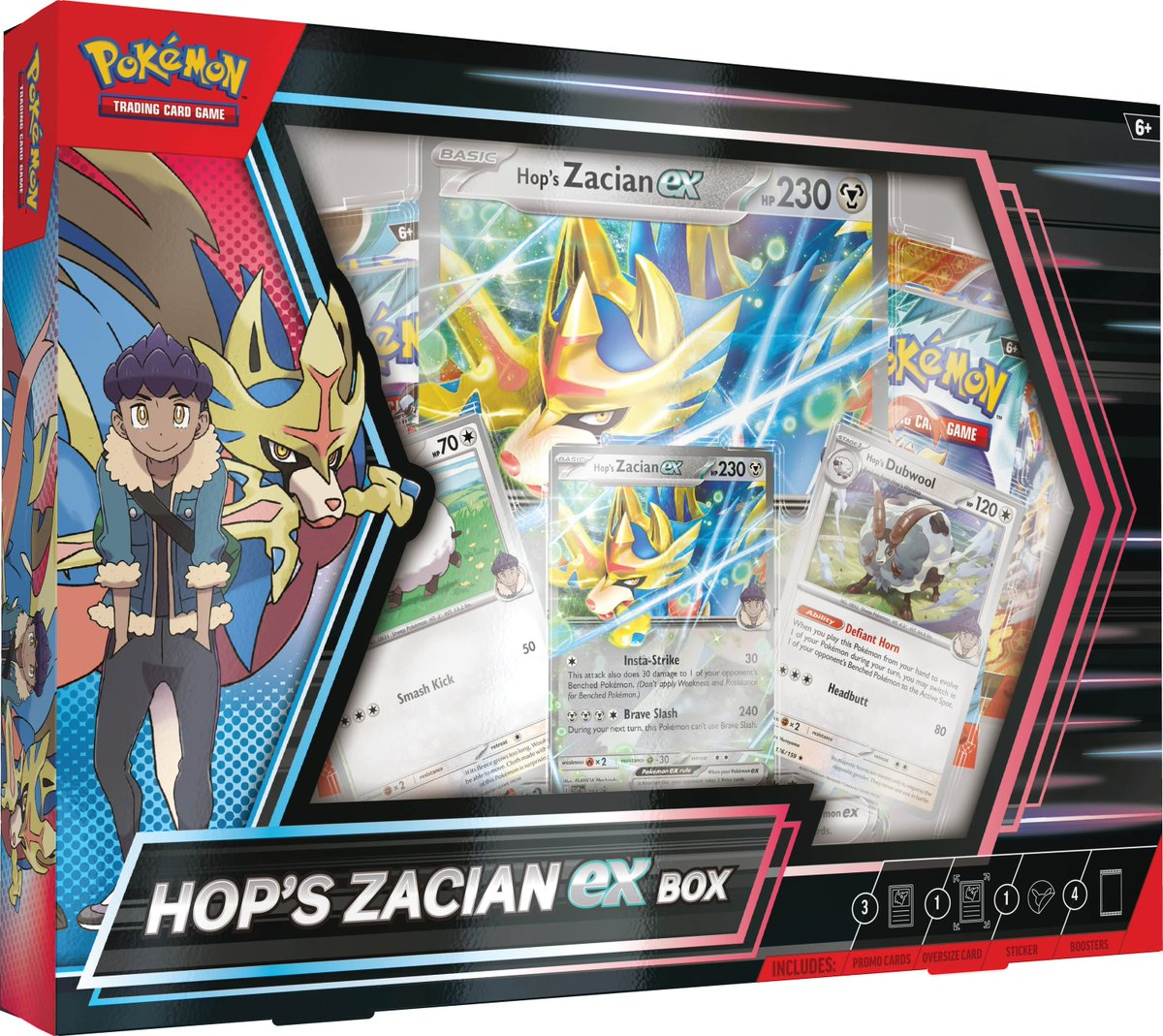 POKEMON HOP’S ZACIAN EX BOX