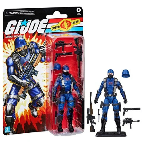 Cobra Trooper G.I. Joe Classified Series Retro Cardback 6-Inch Action Figures