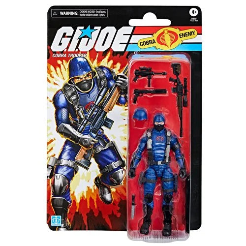 Cobra Trooper G.I. Joe Classified Series Retro Cardback 6-Inch Action Figures