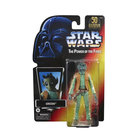 Star Wars 50th Anniversary The Black Series 6" Greedo (The Power of the Force) **Exclusive**