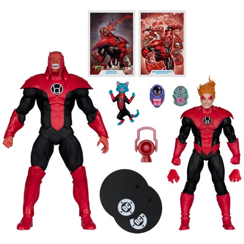 DC Multiverse Figures - Green Lantern - 7" Scale Atrocitus And Red Lantern Corps 2-Pack