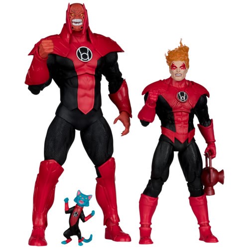 DC Multiverse Figures - Green Lantern - 7" Scale Atrocitus And Red Lantern Corps 2-Pack