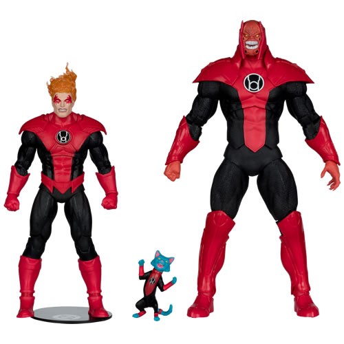 DC Multiverse Figures - Green Lantern - 7" Scale Atrocitus And Red Lantern Corps 2-Pack